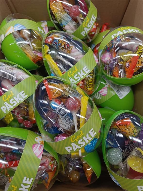 🍭 SCANCHOKO PÅSKEÆG MED BLANDET GODTER 🍭