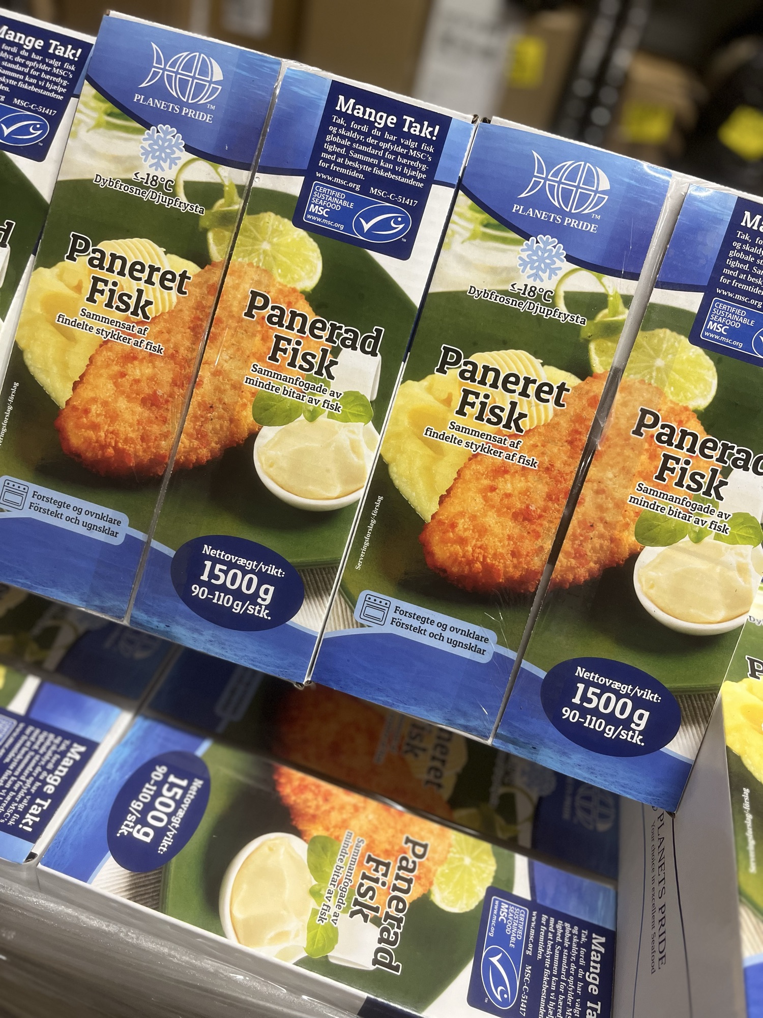 Paneret fisk🤩🐟