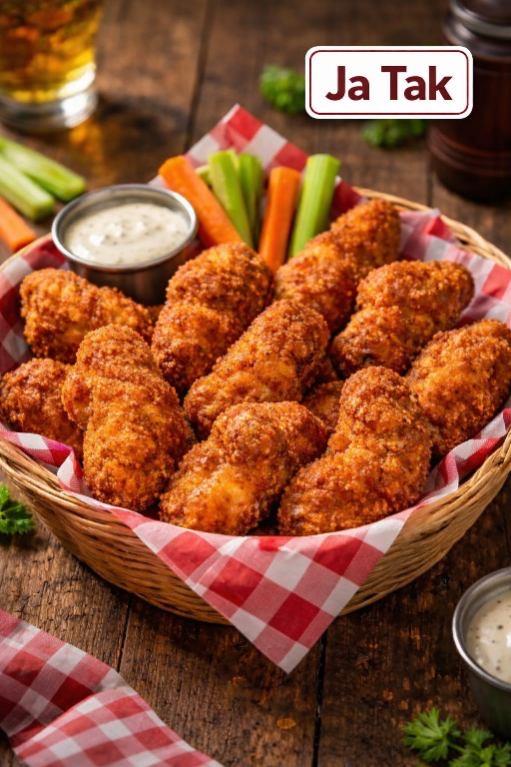 CRUNCHY HOT WINGS 2000 GRAM 🔥🐔