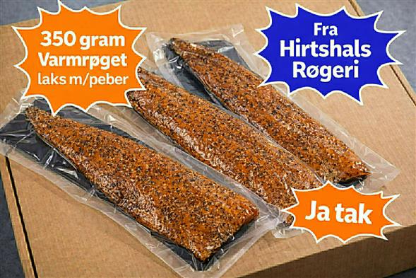 Varmrøget side 350 g