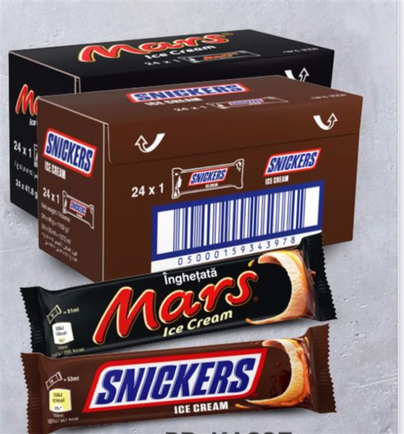 😍Mars el snickkers is kasser med 24 stk.😍